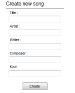 Crate new song