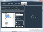 Chord symbol settings