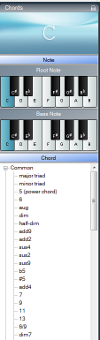 Chord panel