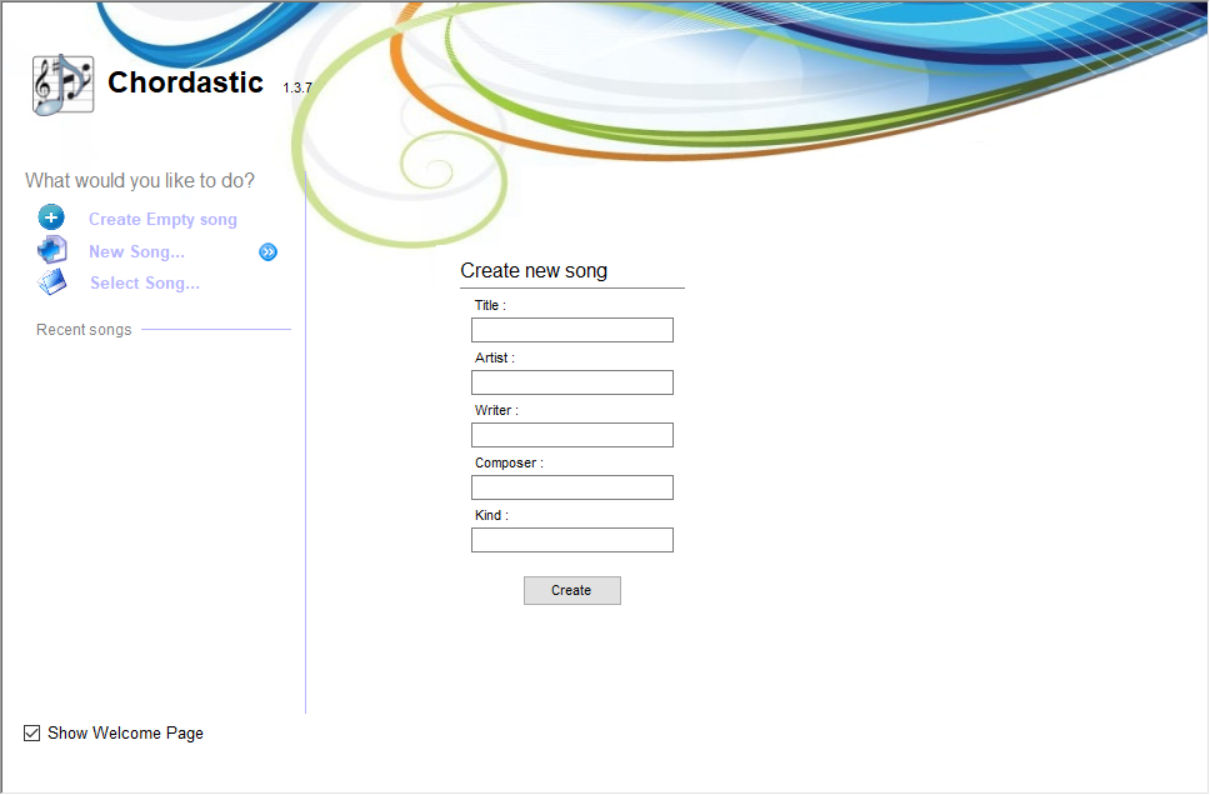 Splash screen